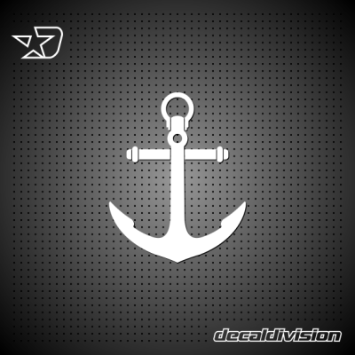 Anchor Silhouette Sticker